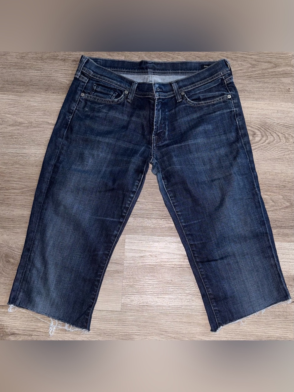 Citizens Of Humanity Dark Blue Straight Jeans